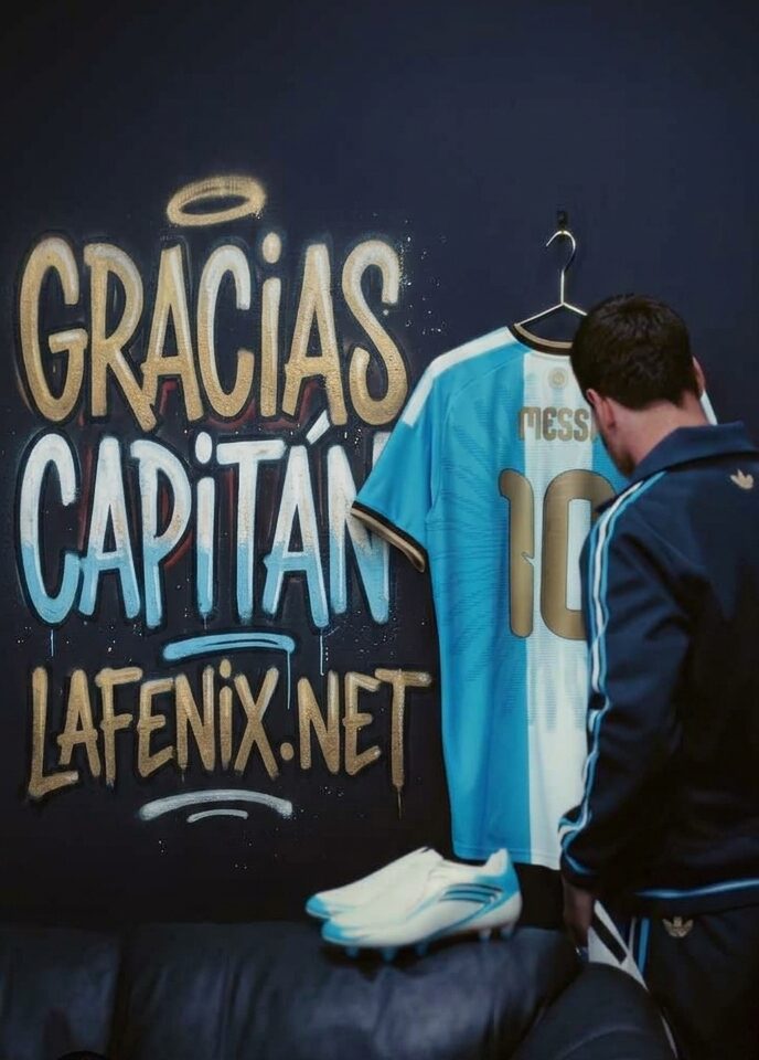 Lionel Messi presentó la camiseta especial que usará en su partido despedida de la Selección argentina: “Para toda la vida”