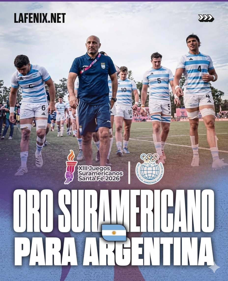 ¡Oro para Los Pumas 7’s en los Juegos Suramericanos Santa Fe 2026!