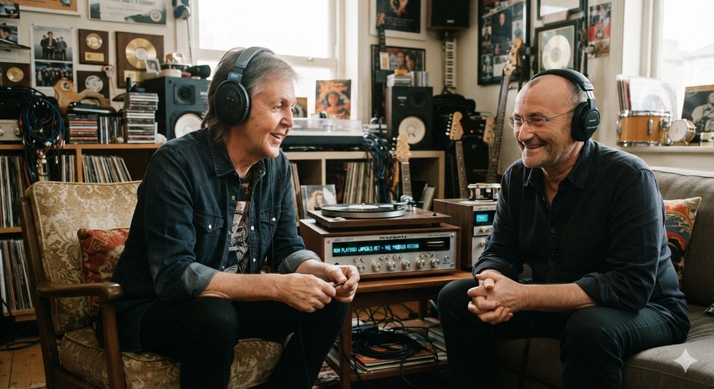 Reconciliados, tras una pelea de más de 20 años  Phil Collins y Paul McCartney